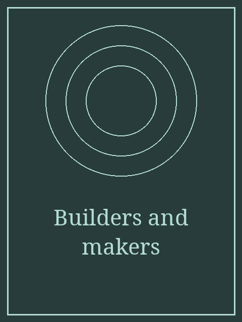 Artwork for Builders and makers